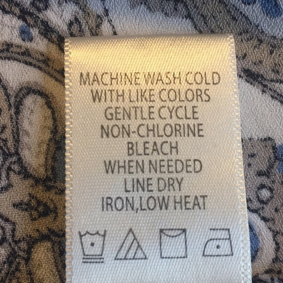 MAX STUDIO L KIMONO STYLE PIT TO PIT 25” Open Front Flowy Oversized PREWORN - Picture 13 of 15